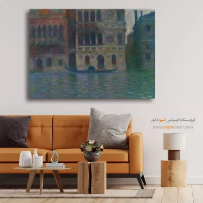 تابلو نقاشی منظره بهاری