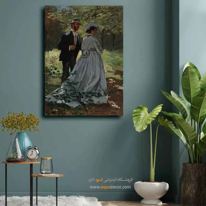 نقاشی با الهام از باغ و گل‌ها