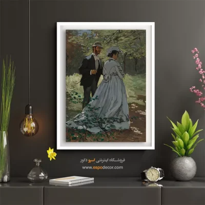 نقاشی با الهام از باغ و گل‌ها