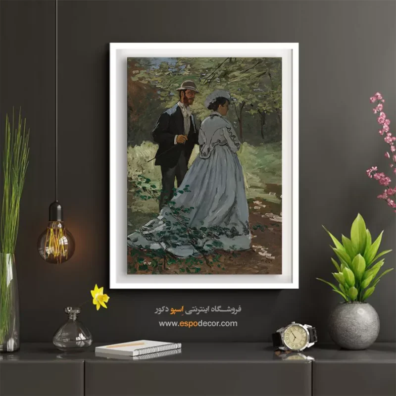 نقاشی با الهام از باغ و گل‌ها