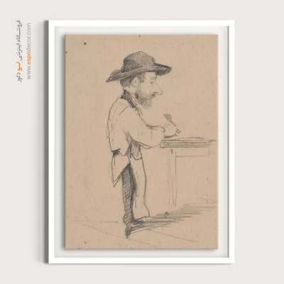 تابلو کاریکاتور سبک مونه