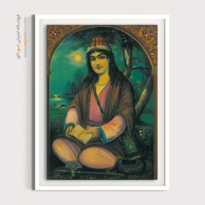 نورعلیشاه – تابلو نقاشی قهوه خانه ای - اسپو دکور