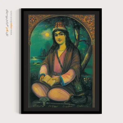 نورعلیشاه – تابلو نقاشی قهوه خانه ای - اسپو دکور