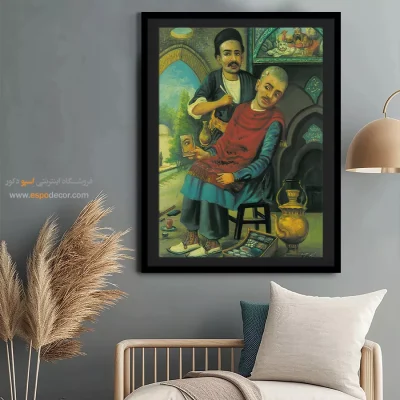 حمام سرچشمه – تابلو نقاشی قهوه خانه ای - اسپو دکور