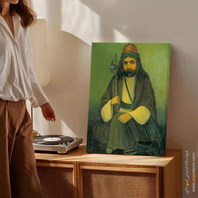 درویش پیر – تابلو نقاشی قهوه خانه ای - اسپو دکور