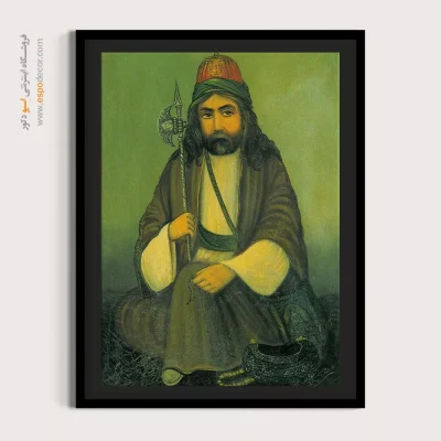درویش پیر – تابلو نقاشی قهوه خانه ای - اسپو دکور