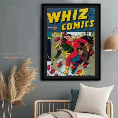 دکور کمیک برای استودیو انیمیشن - کمیک‌های ویز شماره 11 – تابلو مجلات کمیک - اسپو دکور