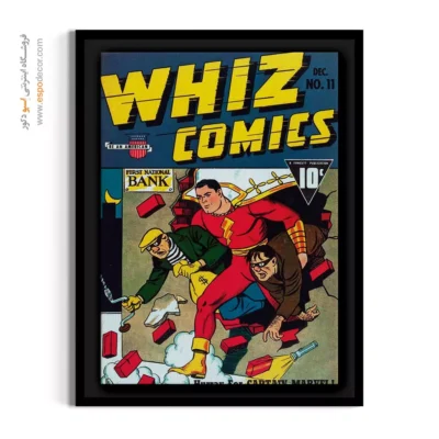 دکور کمیک برای استودیو انیمیشن - کمیک‌های ویز شماره 11 – تابلو مجلات کمیک - اسپو دکور