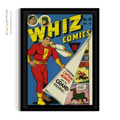 تابلو بوم برای عاشقان کمیک - کمیک‌های ویز شماره 38 – تابلو مجلات کمیک - اسپو دکور