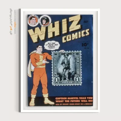 تابلو شخصیت‌های معروف کمیک - کمیک‌های ویز شماره 56 – تابلو مجلات کمیک - اسپو دکور