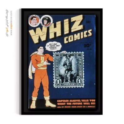 تابلو شخصیت‌های معروف کمیک - کمیک‌های ویز شماره 56 – تابلو مجلات کمیک - اسپو دکور