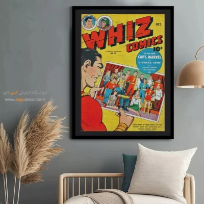 تابلو چاپی سبک ماجراجویی - کمیک‌های ویز شماره 59 – تابلو مجلات کمیک - اسپو دکور