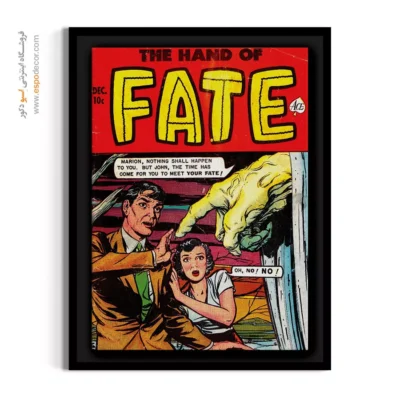 تابلو کمیک - دست سرنوشت شماره 8 – تابلو مجلات کمیک - اسپو دکور