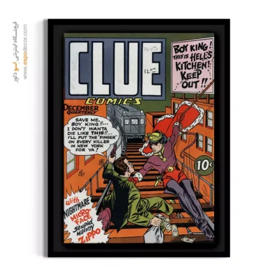 تابلو قهرمانان کمیک - سرنخ شماره 54 – تابلو مجلات کمیک - اسپو دکور