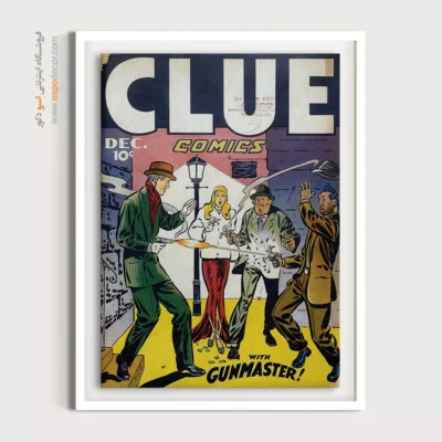 تابلو کمیک بوک دیواری - سرنخ شماره 81 – تابلو مجلات کمیک - اسپو دکور