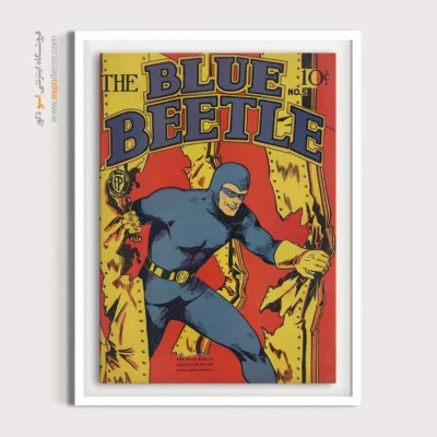 تابلو کمیک فانتزی - سوسک آبی شماره 5 – تابلو مجلات کمیک - اسپو دکور