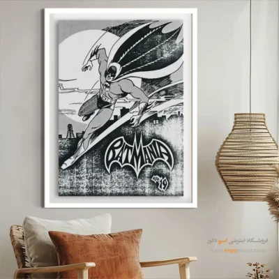 تابلو کمیک بتمن برای هدیه تولد - بتمنیا شماره 19 – تابلو مجلات کمیک - اسپو دکور