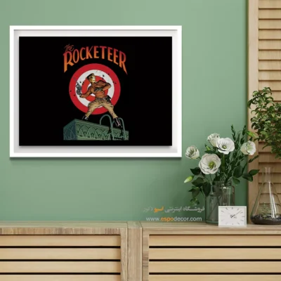 تابلو خفن برای اتاق - قدرت‌های بی‌پایان – تابلو کمیک استریپ - اسپو دکور