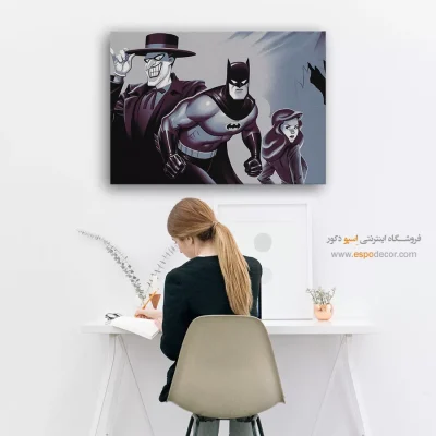 تابلو دیواری جذاب - در جستجوی عدالت – تابلو کمیک استریپ - اسپو دکور