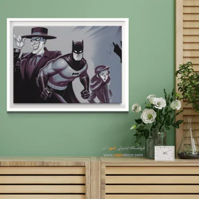 تابلو دیواری جذاب - در جستجوی عدالت – تابلو کمیک استریپ - اسپو دکور