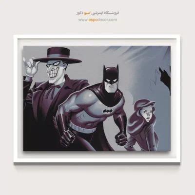 تابلو دیواری جذاب - در جستجوی عدالت – تابلو کمیک استریپ - اسپو دکور