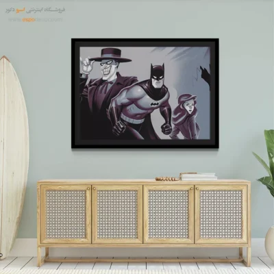 تابلو دیواری جذاب - در جستجوی عدالت – تابلو کمیک استریپ - اسپو دکور