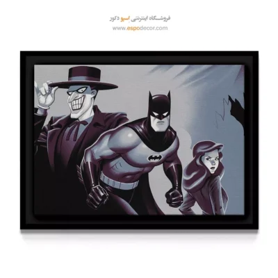 تابلو دیواری جذاب - در جستجوی عدالت – تابلو کمیک استریپ - اسپو دکور