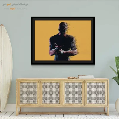 تابلو اتاق نوجوان - قهرمانان در سایه – تابلو کمیک استریپ - اسپو دکور