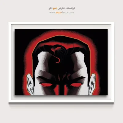 تابلو کمیک استریپ قهرمانی - پسر سرخ – تابلو کمیک استریپ - اسپو دکور