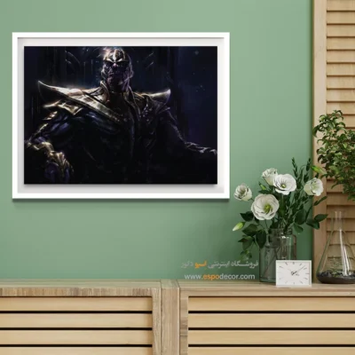 خرید تابلو فانتزی تانوس - تانوس – تابلو کمیک استریپ - اسپو دکور