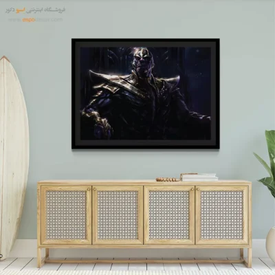 خرید تابلو فانتزی تانوس - تانوس – تابلو کمیک استریپ - اسپو دکور