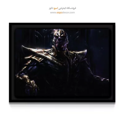 خرید تابلو فانتزی تانوس - تانوس – تابلو کمیک استریپ - اسپو دکور