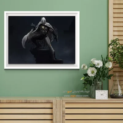 تابلو کاراکترهای کمیک - شوالیه ماه – تابلو کمیک استریپ - اسپو دکور