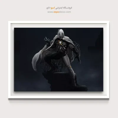 تابلو کاراکترهای کمیک - شوالیه ماه – تابلو کمیک استریپ - اسپو دکور