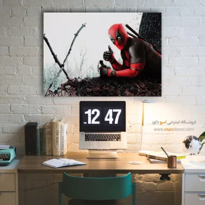 خرید تابلو کمیک ددپول - ددپول – تابلو کمیک استریپ - اسپو دکور