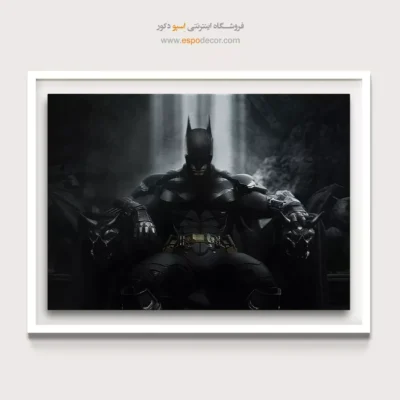 تابلو شخصیت بتمن - شوالیه آرکهام – تابلو کمیک استریپ - اسپو دکور