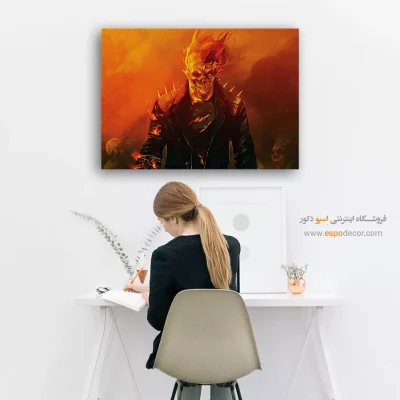 تابلو سوارکار روح