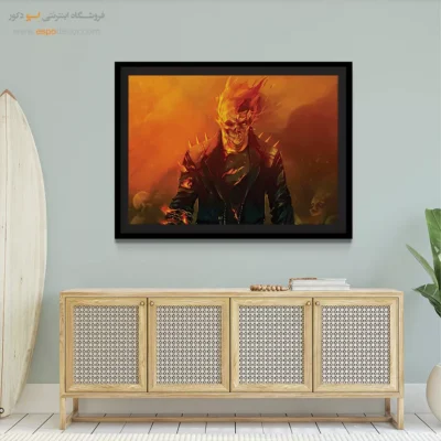 تابلو سوارکار روح - سوارکار روح – تابلو کمیک استریپ - اسپو دکور