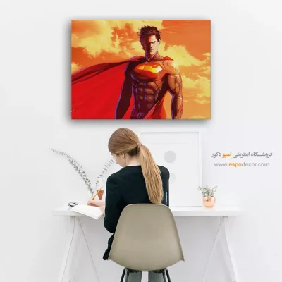 تابلو با طرح شخصیت کمیک