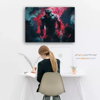 خرید تابلو با تصاویر قهرمانی - جنگجویان شب – تابلو کمیک استریپ - اسپو دکور