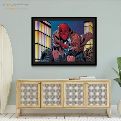 تابلو دیواری اتاق گیمر - ردهود – تابلو کمیک استریپ - اسپو دکور