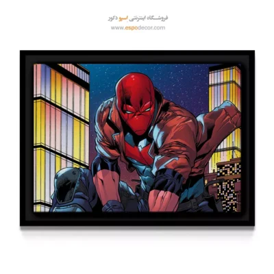 تابلو دیواری اتاق گیمر - ردهود – تابلو کمیک استریپ - اسپو دکور