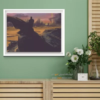 تابلو کمیک استریپ رنگی - گاتهام – تابلو کمیک استریپ - اسپو دکور