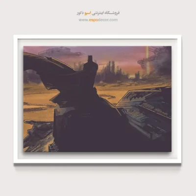 تابلو کمیک استریپ رنگی - گاتهام – تابلو کمیک استریپ - اسپو دکور