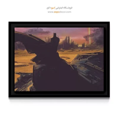 تابلو کمیک استریپ رنگی - گاتهام – تابلو کمیک استریپ - اسپو دکور