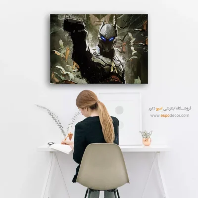 تابلو دیواری الهام گرفته از فیلم - آرکهام – تابلو کمیک استریپ - اسپو دکور