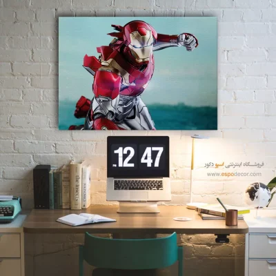خرید تابلو مرد آهنی - مرد آهنی – تابلو کمیک استریپ - اسپو دکور