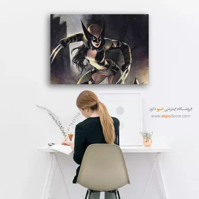 تابلو با طراحی شخصیت کمیک