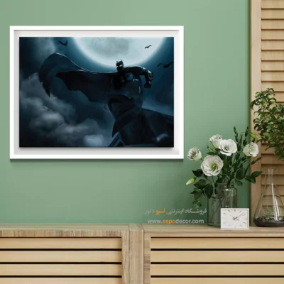 خرید تابلو هنری بت من - داستان‌ بی‌پایان – تابلو کمیک استریپ - اسپو دکور