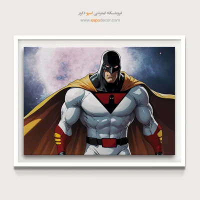 تابلو فانتزی کمیک استریپ - شبح فضایی – تابلو کمیک استریپ - اسپو دکور